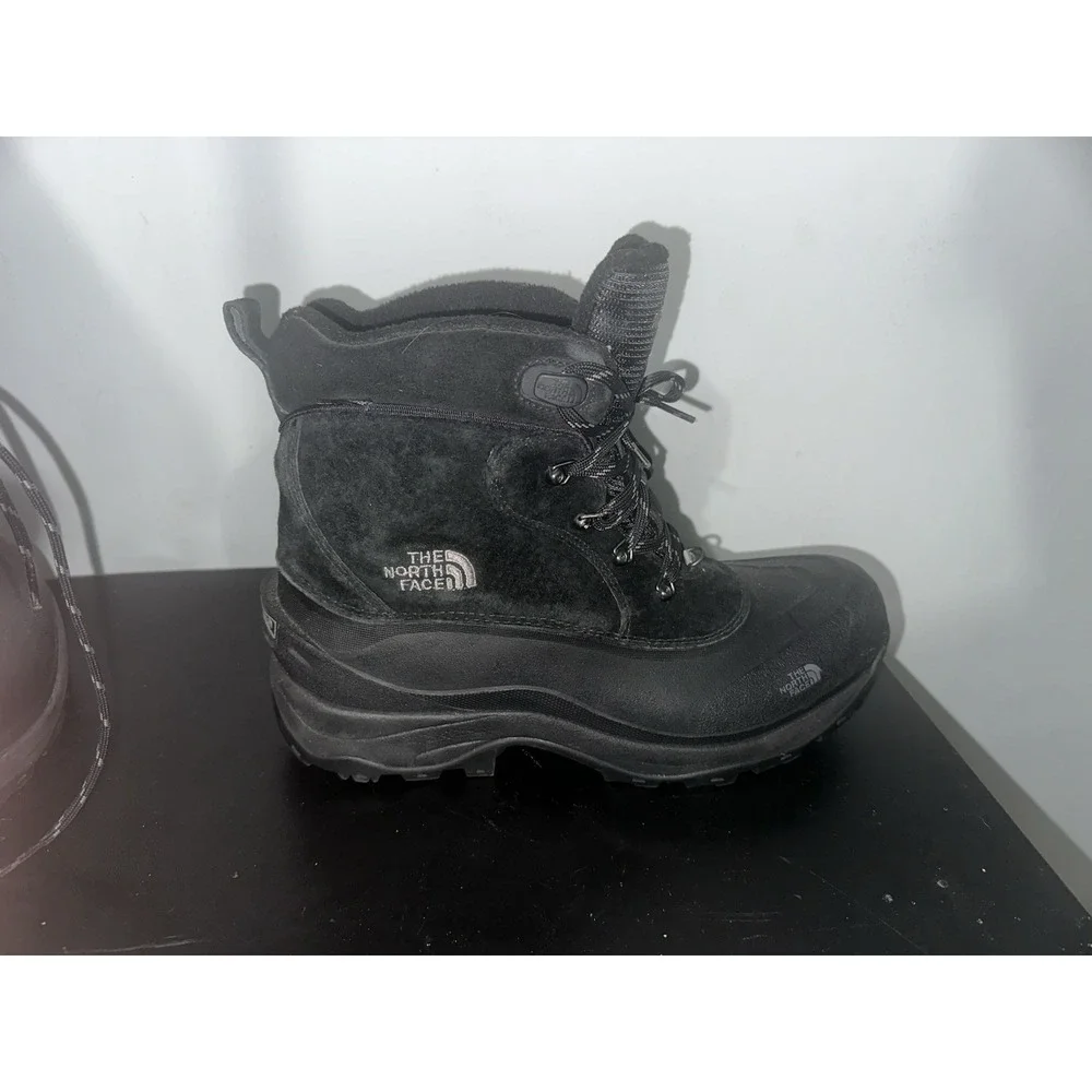 The North Face Waterproof Black Winter Boots Men's Size 13